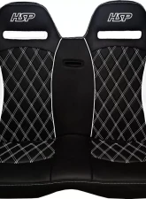 HSP Seats Bench Seat Black-Black HAVOC Series Polaris RZR 2015-2021                                     - HABR1HCBB-JJHX - Image 4